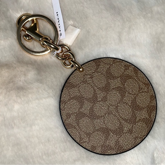 NEW! COACH Bad Girls Club Bag Charm Key Ring New With Tag On! - Picture 15 of 16